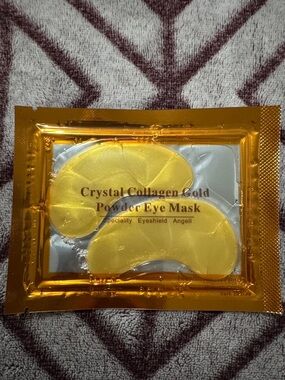 Crystal Collagen Gold Powder Eye Mask - Gold Hydrogel Under-Eye Patches